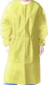 Quality Nonwoven Operation Theatre Folding Surgical Green Surgeon Scrub Gown wholesale