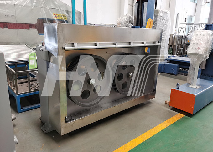 Extrusion Line Caterpillar Capstan Wheel Type Haul Off