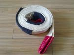 Nylon Heavy Duty Tow Straps MBS 9000 KG 75mm Orange Color With Eyes