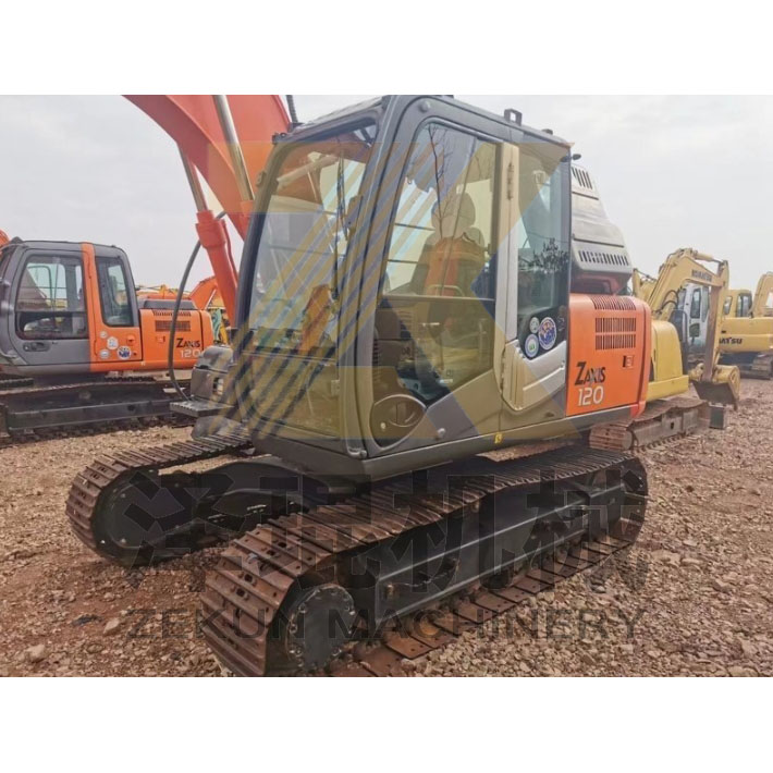 Used Hitachi ZX120-3 Crawler Excavator with Original Hydraulic Pump in and 93 KW