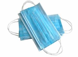 Quality Rectangle Shaped 3 Ply Non Woven Face Mask With Pollution Resistant wholesale