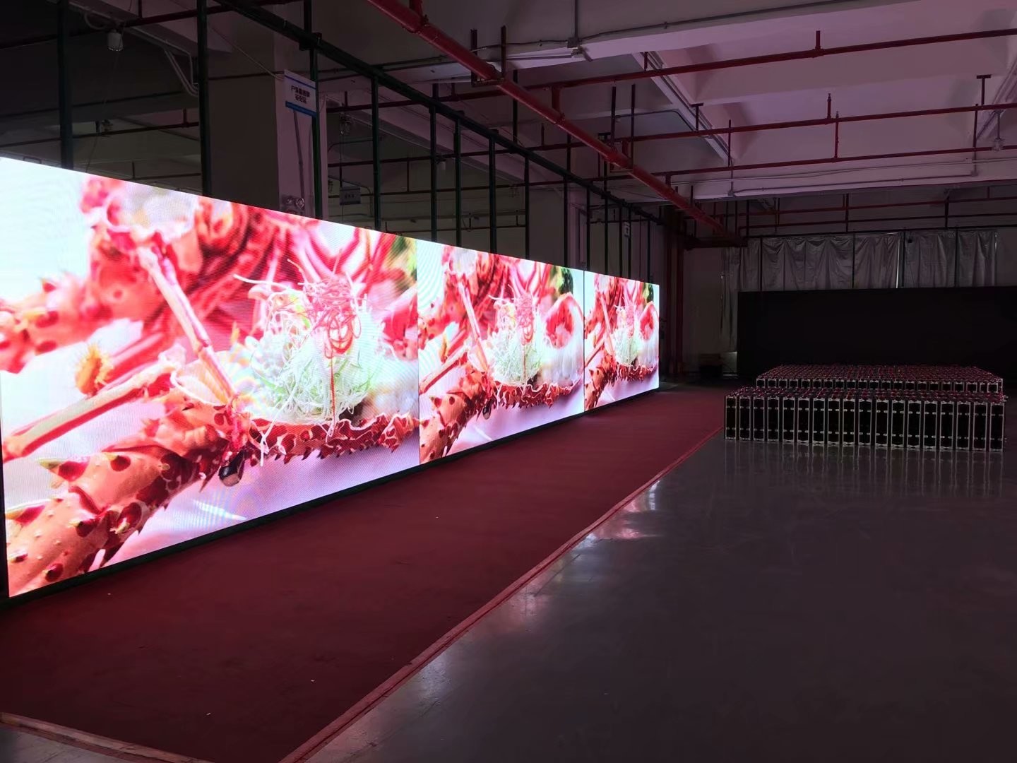480x480mm High Definition LED Screen Die Casting Aluminum