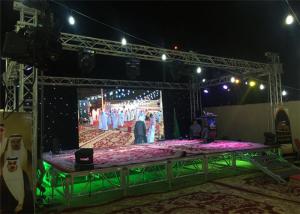 Quality Low Noise P4.81mm 500*1000mm Cabinet LED Stage Screen Rental Excellent Heat Dissipation Design wholesale