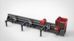 1000W Laser Pipe Cutting Machine , Metal Tube Laser Cutter Machine