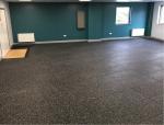 Slip Resistant Sports Rubber Floor Mat Sound Absorbing For Gym