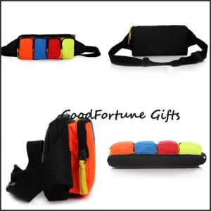 Quality high quantity customed gift cheapest promotional canvas travel sports waist bag wholesale