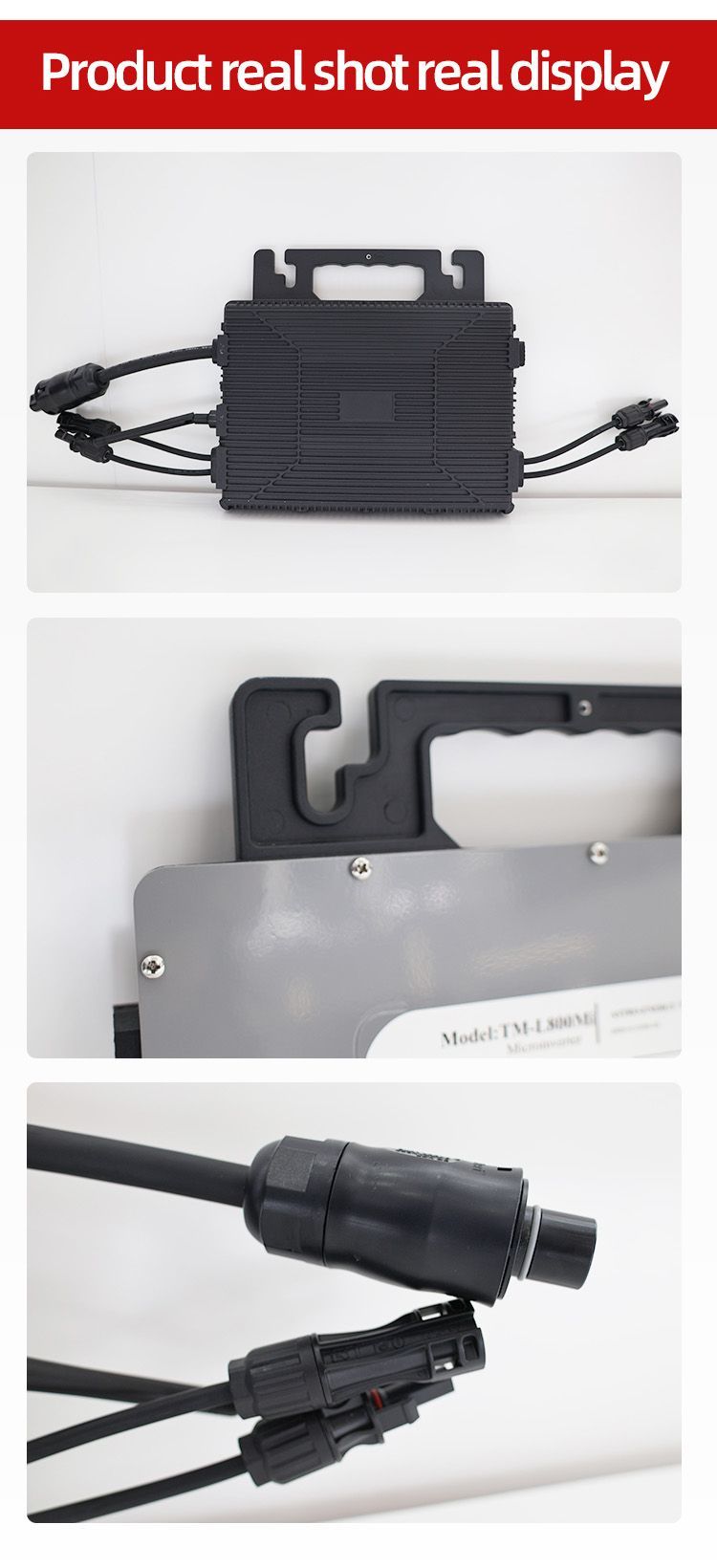 2kw-50kw Home Use Solar Micro Inverter Equipped with 4 MPPT