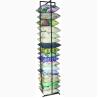 Buy cheap Square Cushion Folded Metal Floor Display Stands , Iron Display Rack With 4 from wholesalers