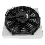 Universal Plastic Auto Radiator Cooling Fan 12 Inch 80W/120W for Slim Electric
