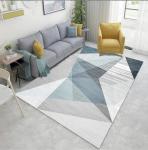 Modern Simple Stripping Blending Crystal Velvet Living Room Floor Carpets 80