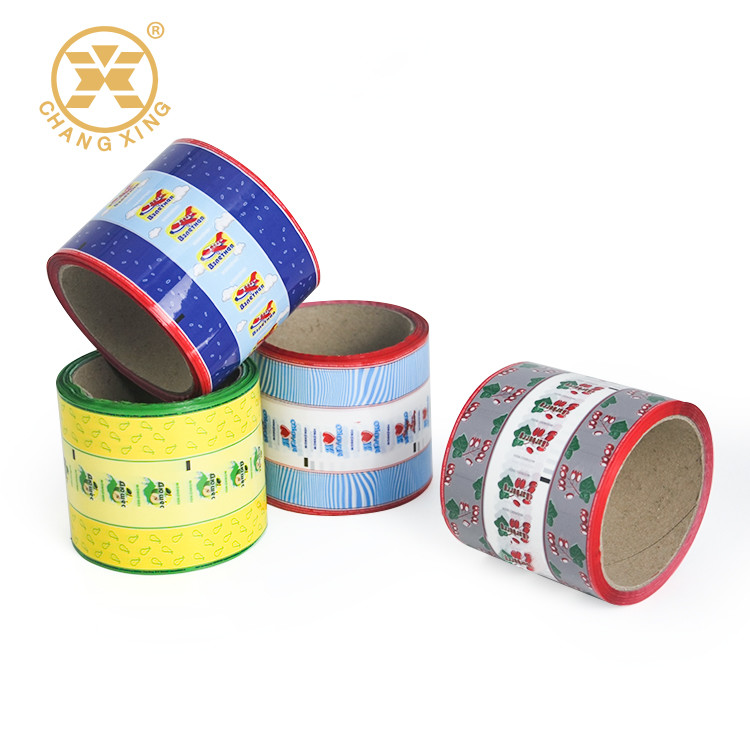PET PVC VMPET Candy Twist Chocolate Roll Stock Film Laminated Material