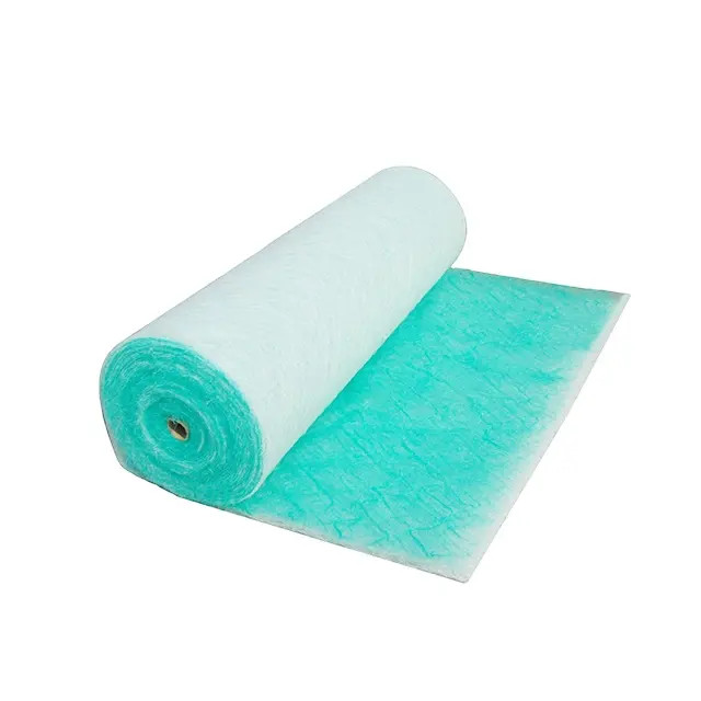 Paingting-Stop Fiberglass Media Rolls Used In Spray Booth Ventilation