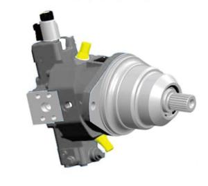 Quality 450 Bar High Pressure Bent Axis Piston Motor High Torque For Excavator wholesale