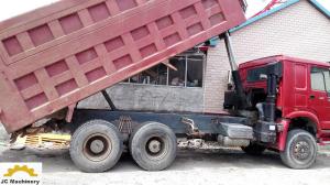 Quality 6X4 Howo 336 Second Hand Dumper Truck With 5600*2300*1600mm Box Size wholesale