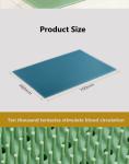 Bathroom non slip silicone shower mat Shower room non slip massage shower mat