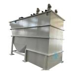 Industrial Water Treatment Lamella Plate Clarifier System 21500kgs Operation