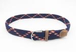 100cm Length Weaving Mens Elastic Stretch Belts Without Holes