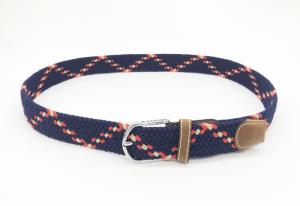 Quality 100cm Length Weaving Mens Elastic Stretch Belts Without Holes wholesale