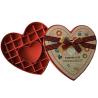 Buy cheap 4C CMYK Food Gift Box Packaging Heart Shaped Gift Box With Paper Inster Ribbion from wholesalers