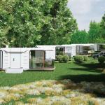 Thermal Insulated Space Capsule House Container Double Bedroom 11.5m