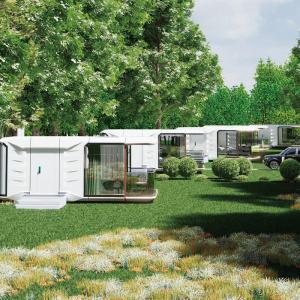 Quality Temporary Modular Space Capsule House Prefab Pod Homes OEM wholesale