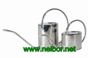 Quality stainless steel watering can oval shape 1Litres wholesale