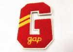 Two Letter Monogram Letterman Patches / Chenille Sleeve Number letters