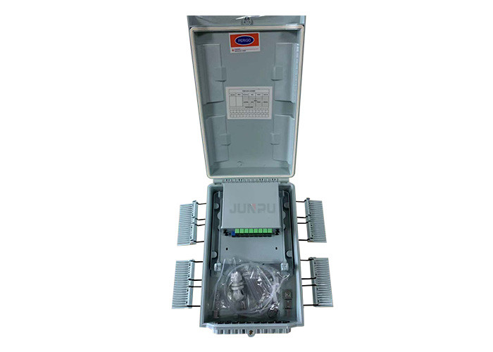 24 Core Fiber Optic Wall Box , ODF Fiber Optic Terminal Box With SC Adapter
