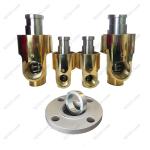 High speed rotary joint for hydraulic oil, water, air