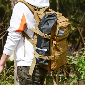 Included backpack display