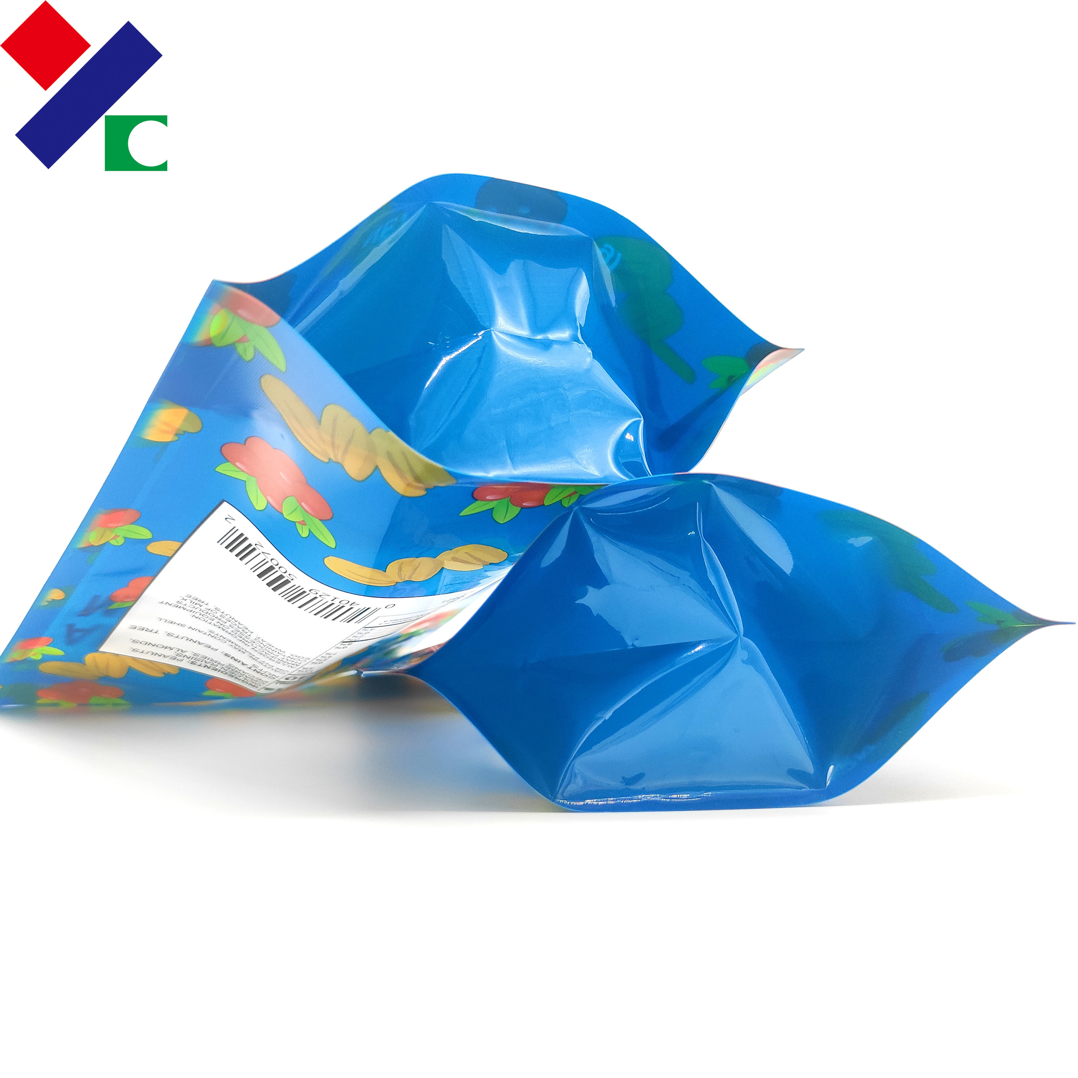 Compostable Biodegradable Packaging Bags With Zipper 250gram 500gram 1000gram