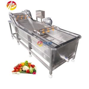 Quality Water-saving Advantage Fruit and Vegetable Bubble Washer for Large-scale Production wholesale