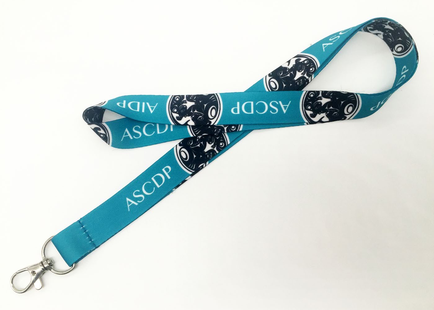Fantastic Dye Sublimation Lanyards / Id Badge Lanyard With Cake Logo