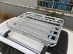 Aluminum 140x100cm Roof Rack Carrier , Vehicle Luggage Rack 12 Months Warranty