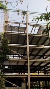 Quality High Rise Steel Structures , Painting Galvanized Construction Steel Structure wholesale