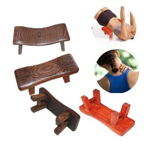 Quality Yoga Sleeping Pillow Solid Wood Cervical Support Pillow Massage Fitness For Gym Exercise wholesale