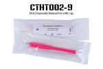 Pink Color Disposable 3D Eyebrow Embroidery Pen with Medical Bag Packing