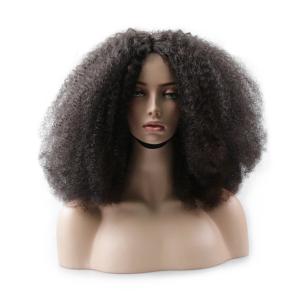 Quality Peruvian Full Lace Human Hair Wigs Remy afro curly Wig wholesale