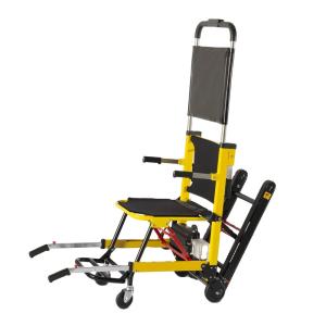 Quality 1250mm Folding stair stretcher evacuation chair Climbing Wheelchair for Rescue 159kg wholesale