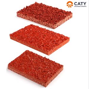 Quality Iaaf Approved Standard Athletic Rubber Running Track &amp; Courts Synthetic Runways For Sports Fields With Different Systems wholesale