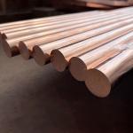 Round Solid Steel Rod Square 0.25mm 5mm C11000 C10100 Thickness 99.99% Red