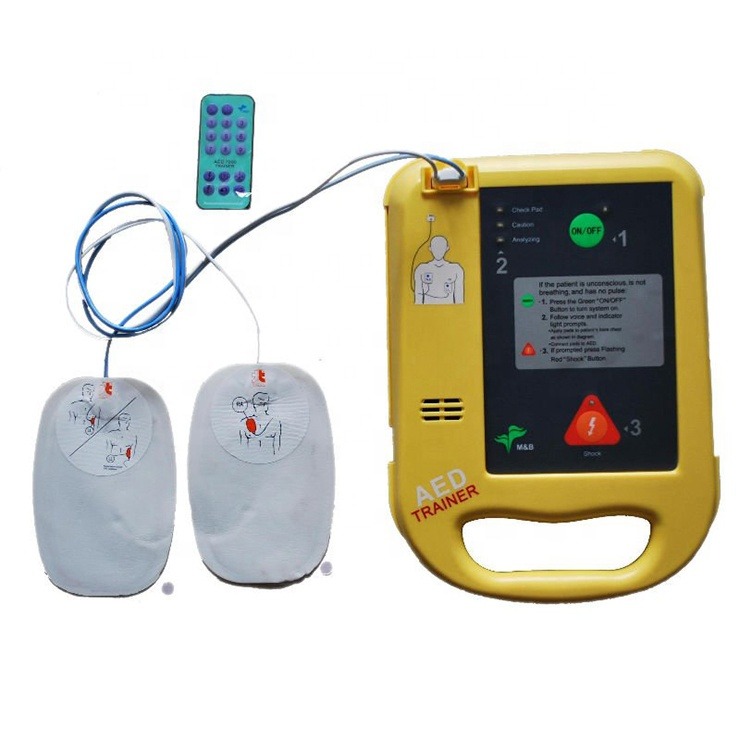 Portable Aed Cardiac Defibrillator Pads Analyzer