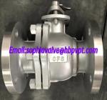 stainless steel resilient seal JIS10K floating ball valve