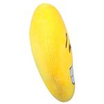 Yellow Color Office Chair Cushion , Embroidery Logo Cotton Chair Pads 30CM