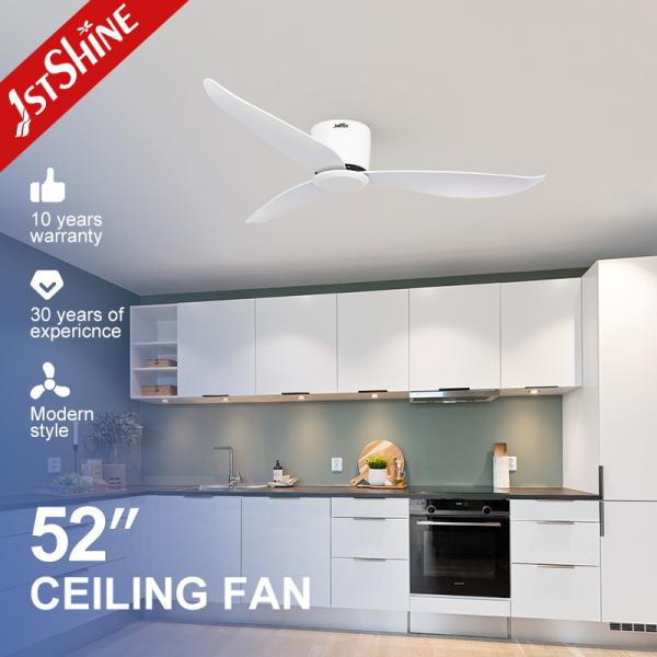 Class A Energy Efficiency Rating Flush Mount Ceiling Fan with Comfort Wind
