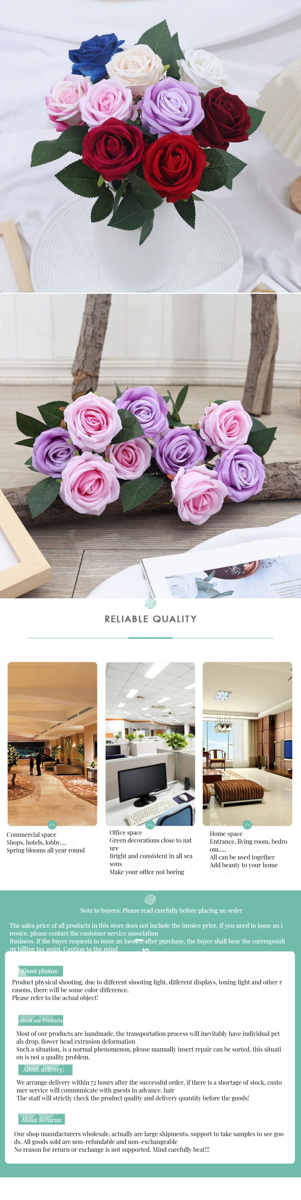 Custom Artificial Single Velvet Rose for Mother's Day Events Decoration and Occasion