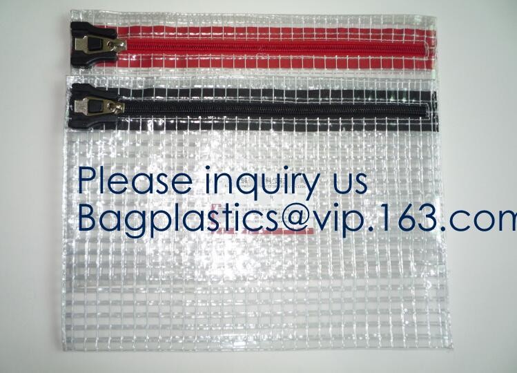 Zipper Vinyl PVC Leather Bank Deposit Bags Bank Deposit Bag With Key Ring,Locking Courier Bag 1000 Denier Nylon Combinat