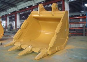 Quality CAT385 Excavator Rock Bucket 5.2 CBM Reinforced for steel minning wholesale