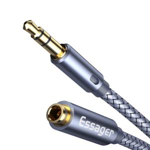 Quality 3.5MM Male To Female Audio Cables Extended 1M 2M 3M 5M for Telephone Speaker wholesale