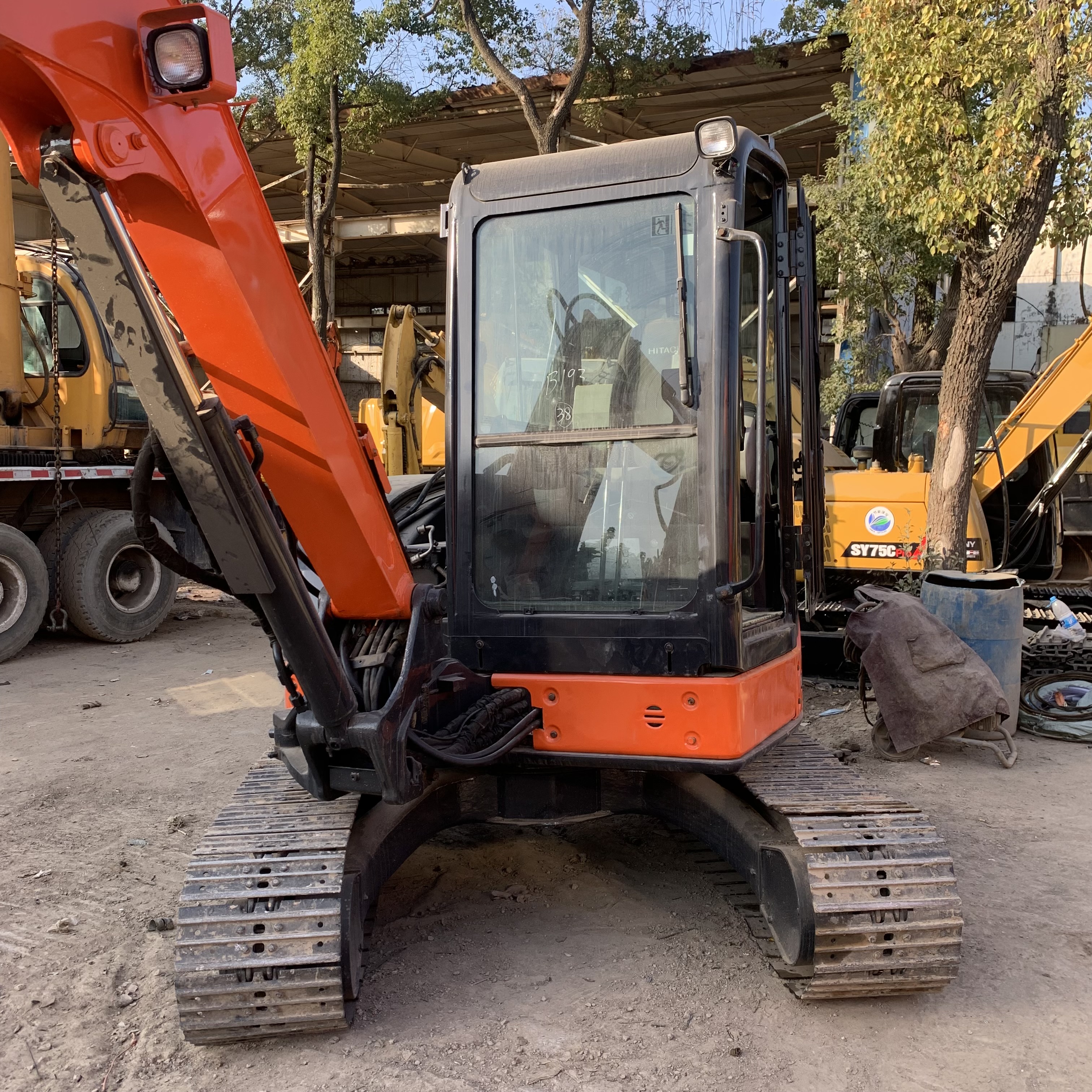 5170kg Operating Weight Used Hitachi ZAXIS UR 50 Mini Excavator